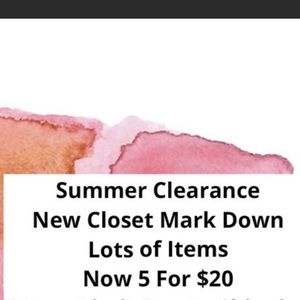 SUMMER CLEARANCE ⭐️5/$20⭐️